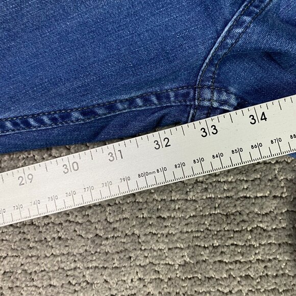 Mugsy Jeans Men's 35 x 34 Fits 34 x 33 Blue Lake Shores Stretch FLX3NLA - Picture 14 of 14